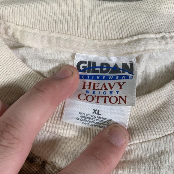 Vintage The Beatles Shirt Mens XL Sepia Allover Graphic Band Cotton Rock 1998 - Picture 8 of 10